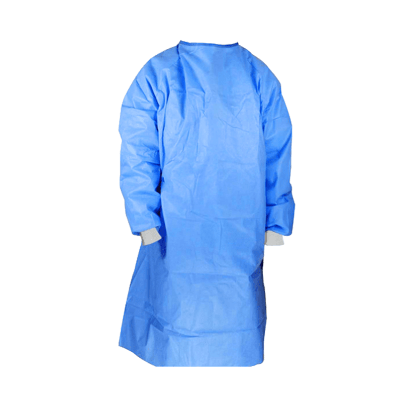 PP+PE Isolation Gown 40gsm – Blue