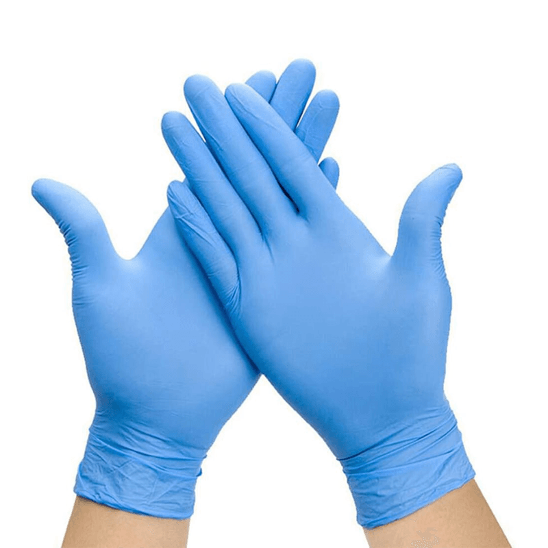 Powder Free Nitrile Gloves – Blue - Image 1