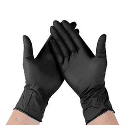 Powder Free Nitrile Gloves – Black thumbnail 1