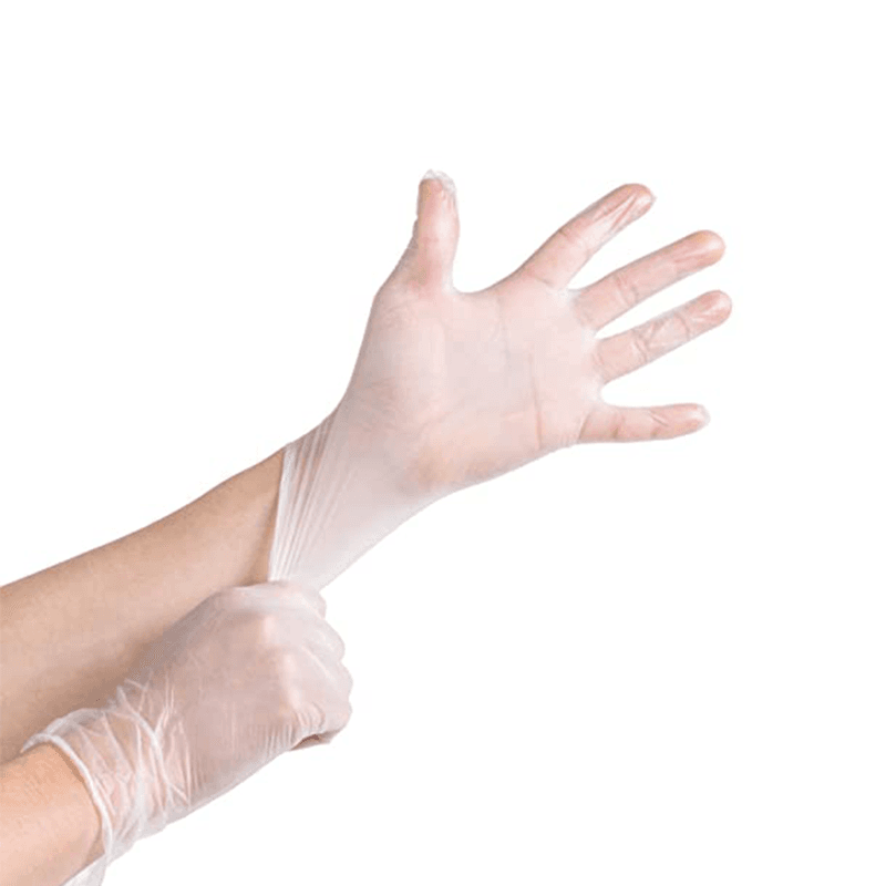 Powder Free Vinyl Gloves – Clear