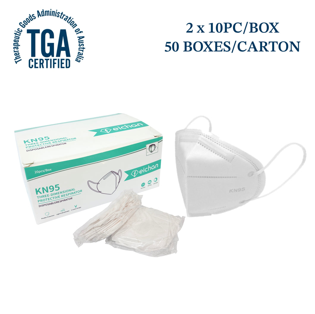 KN95 Masks <br> 50 Boxes Carton