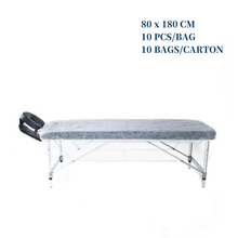 Load image into Gallery viewer, Disposable Massage Fitted Sheet SPA/Salon/Tattoo 100 PCs
