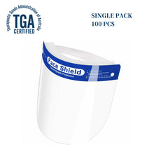 Load image into Gallery viewer, Protective Face Shield Visor Safety/Isolation Mask/Anti-fog &lt;br&gt; 100 Units

