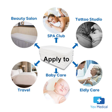 Load image into Gallery viewer, Disposable Massage Fitted Sheet SPA/Salon/Tattoo 100 PCs
